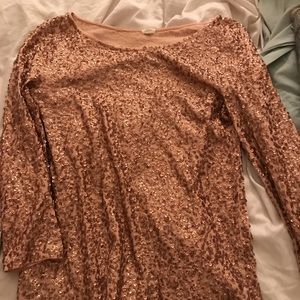Jcrew sequin top